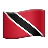 Trinidad og Tobago Apple Emoji