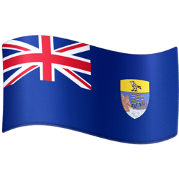 St. Helena, Ascension og Tristan da Cunha Facebook Emoji