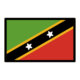 Saint Kitts og Nevis OpenMoji Emoji