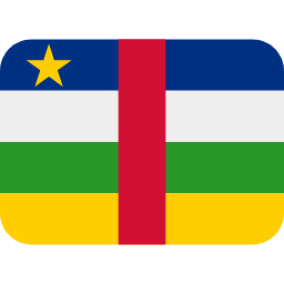 Den sentralafrikanske republikk Twitter Emoji