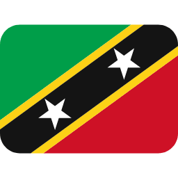 Saint Kitts og Nevis Twitter Emoji