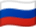 Russlands flagg