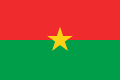 Burkina Fasos flagg