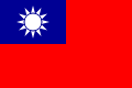 Republikken Kinas flagg