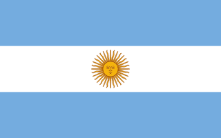 Argentinas flagg