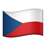 Tsjekkia Apple Emoji