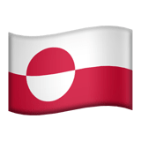 Grønland Apple Emoji