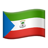 Ekvatorial-Guinea Apple Emoji