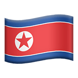 Nord-Korea Apple Emoji