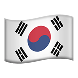 Sør-Korea Apple Emoji