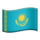 Kasakhstan Apple Emoji
