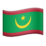 Mauritania Apple Emoji
