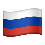 Russland Apple Emoji