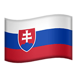 Slovakia Apple Emoji