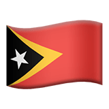 Øst-Timor Apple Emoji