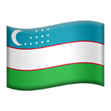 Usbekistan Apple Emoji