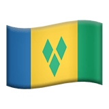 Saint Vincent og Grenadinene Apple Emoji