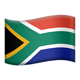 Sør-Afrika Apple Emoji