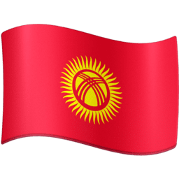 Kirgisistan Facebook Emoji