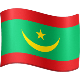 Mauritania Facebook Emoji