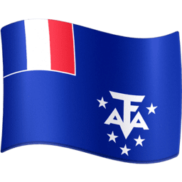 De franske sørterritorier Facebook Emoji