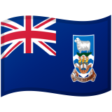 Falklandsøyene Android/Google Emoji