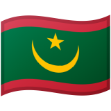 Mauritania Android/Google Emoji