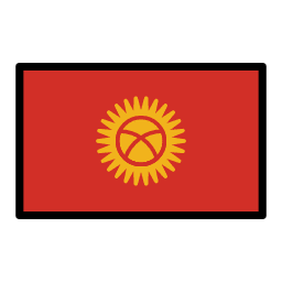 Kirgisistan OpenMoji Emoji