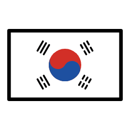 Sør-Korea OpenMoji Emoji