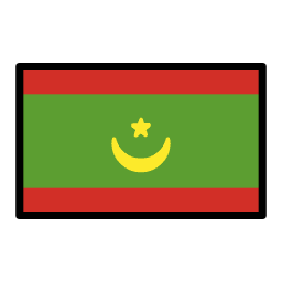 Mauritania OpenMoji Emoji