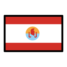 Fransk Polynesia OpenMoji Emoji