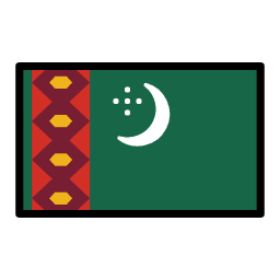 Turkmenistan OpenMoji Emoji