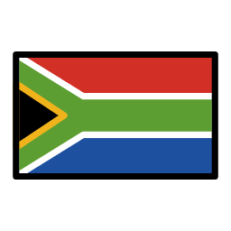 Sør-Afrika OpenMoji Emoji