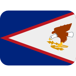 Amerikansk Samoa Twitter Emoji