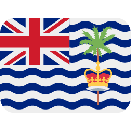 Det britiske territoriet i Indiahavet Twitter Emoji