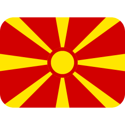 Nord-Makedonia Twitter Emoji