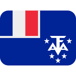 De franske sørterritorier Twitter Emoji