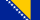 Bosnia-Hercegovinas flagg