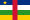 Den sentralafrikanske republikks flagg