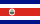 Costa Ricas flagg