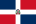 Den dominikanske republikks flagg