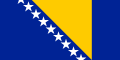 Bosnia-Hercegovinas flagg