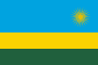 Rwandas flagg