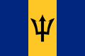 Barbados' flagg