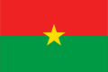 Burkina Fasos flagg