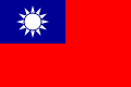 Republikken Kinas flagg