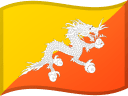 Bhutans flagg
