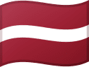 Latvias flagg