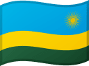 Rwandas flagg