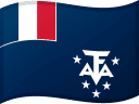 Flagget til de franske landene i Sør- og Antarktis